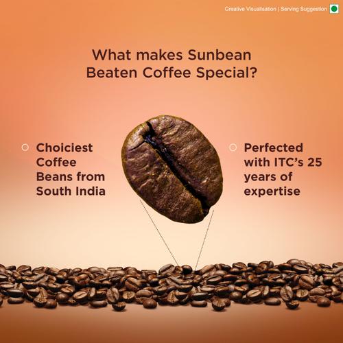 Sunbean   Beaten Caffe - Instant Coffee Paste, Rich, Creamy, Whipped, 125 g Jar 