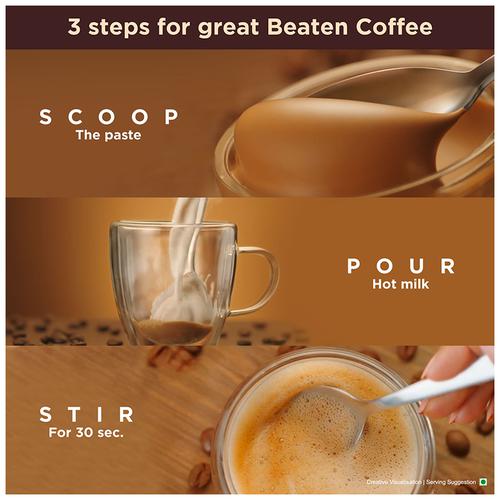 Sunbean   Beaten Caffe - Instant Coffee paste, Creamy & Frothy, 125 g Jar 