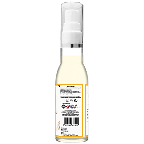 Mirah Belle Organic & Natural Sandalwood Face Spray - Paraben Free, 100 ml