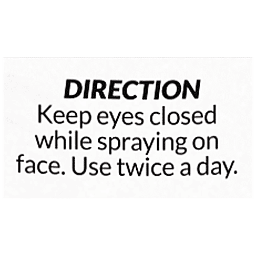 Mirah Belle Organic & Natural Sandalwood Face Spray - Paraben Free, 100 ml