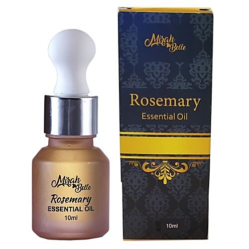Mirah Belle Organic & Natural Rosemary Essential Oil - Paraben Free, 10 ml  