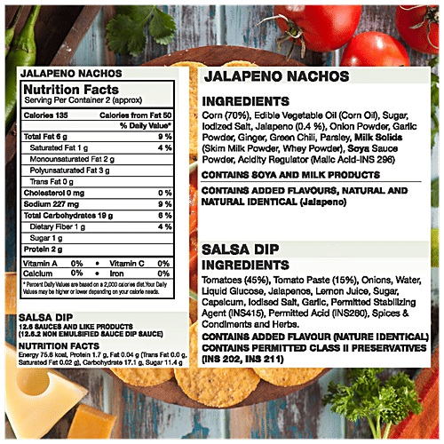 Buy Cornitos On The4 Go Jalapeno Nachos & Salsa Dip Online at Best Price of Rs 60 bigbasket