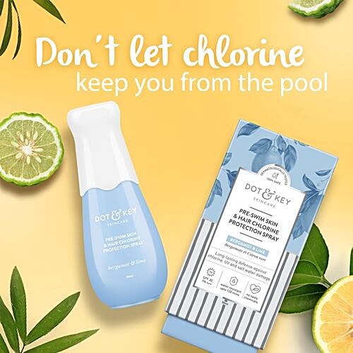 Dot & Key Pre Swim Skin & Hair Chlorine Protection Spray SPF 30, 50 ml  