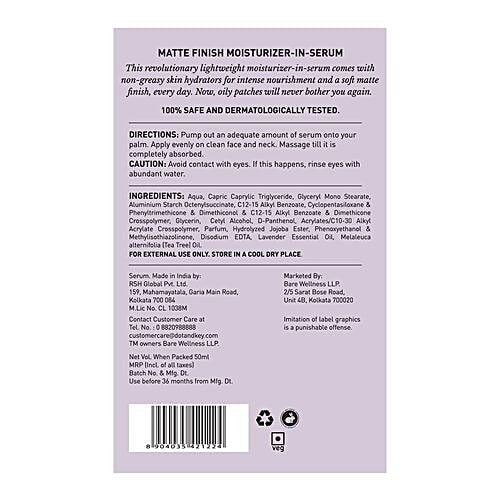 Dot & Key Matte Finish Moisturizer-In-Serum, 50 ml  