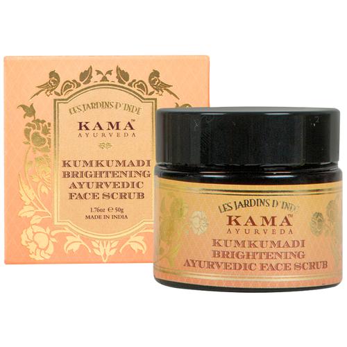 Kama Ayurveda Kumkumadi Brightening Ayurvedic Face Scrub, 50 g  
