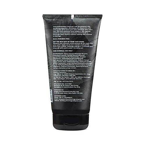 Bombay Shaving Company Charcoal Face Wash, 100 g  