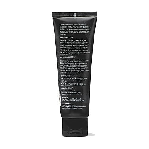 Bombay Shaving Company Charcoal Peel Off Mask, 100 g  