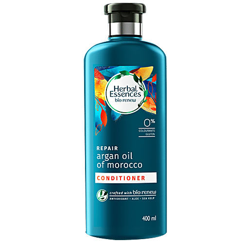 Herbal Essences Bio Renew Repair Conditioner - Argan Oil of Morocco, 400 ml  0% Colourants & Gluten