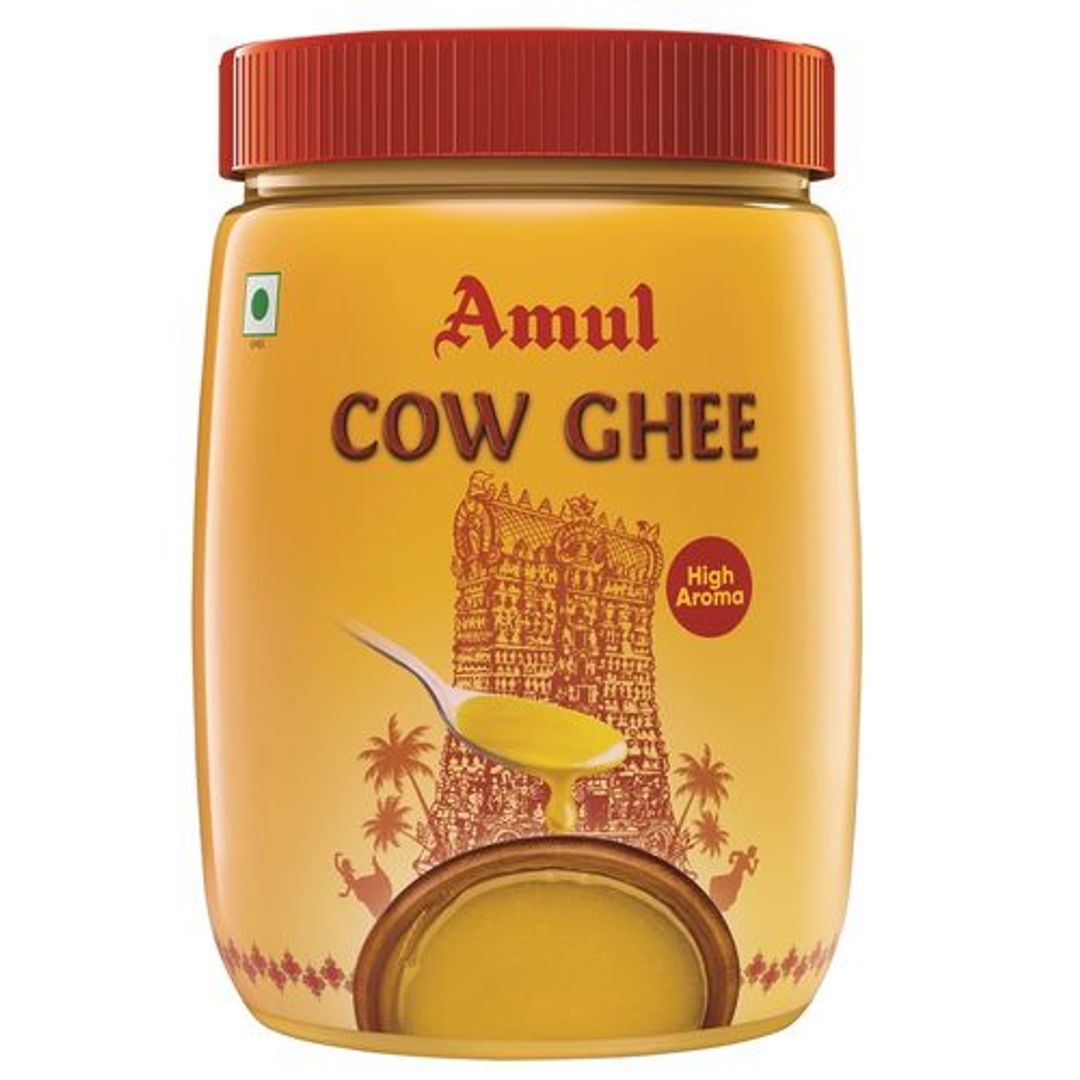 Amul High Aroma Cow Ghee/Tuppa, 500 ml Jar