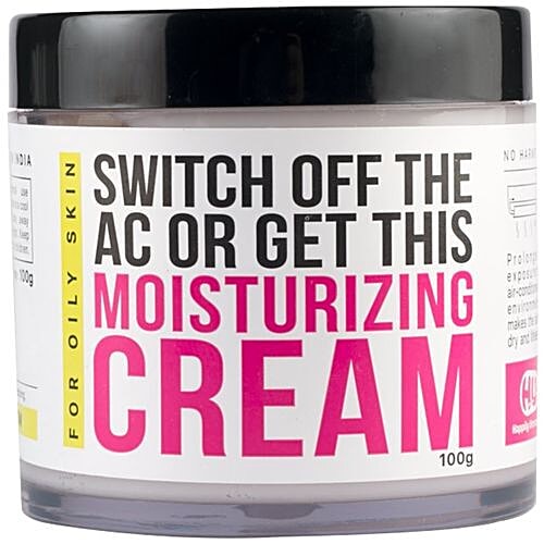 Happily Unmarried AC Moisturizing Cream - Total Protection, For Oily Skin, No Harmful Chemicals, 100 g No Harmful Chemicals