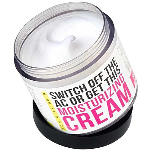 Happily Unmarried AC Moisturizing Cream - Total Protection, For Oily Skin, No Harmful Chemicals, 100 g No Harmful Chemicals