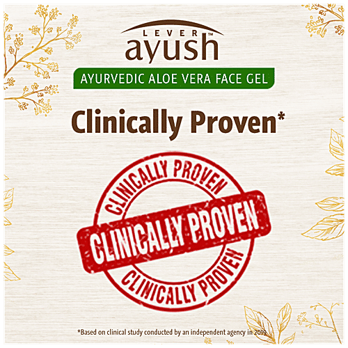 Lever Ayush Aloe Vera Cooling Face Gel, 150 g