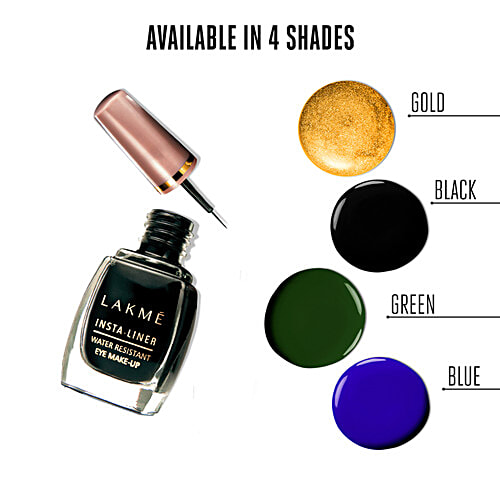 Lakme Insta Eye Liner, 9 ml Blue 