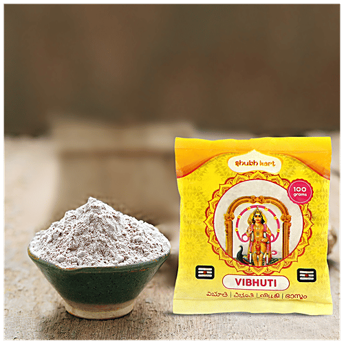 Shubhkart Darshana Vibhuti Powder, 100 g  