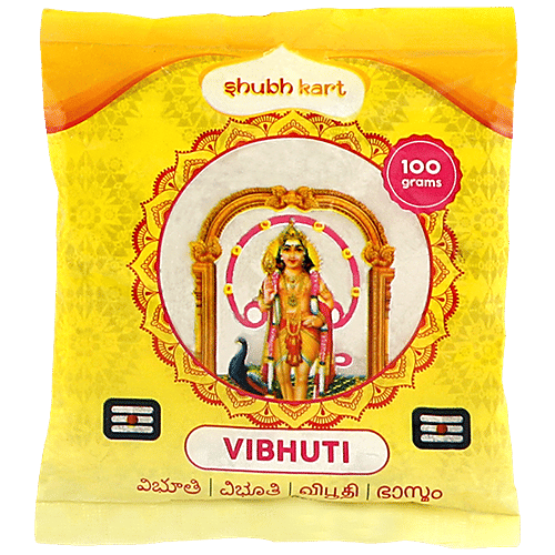 Shubhkart Darshana Vibhuti Powder, 100 g  