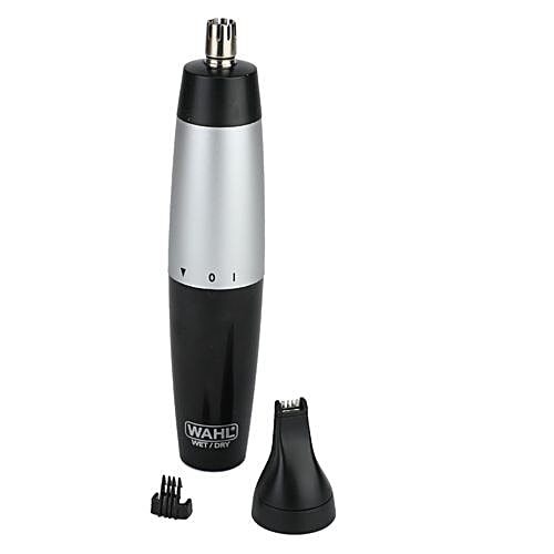 Wahl Ear, Nose & Brow  Cordless Trimmer For Men & Women - Black, 1 pc  Rinseable