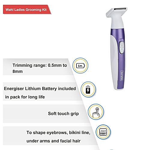 Buy Wahl Complete Confidence Cordless Grooming Kit For Women White