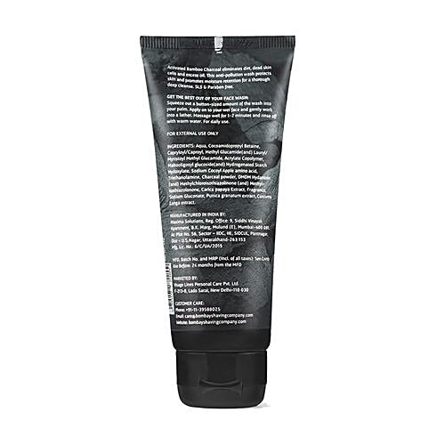 Bombay Shaving Company Charcoal Face Wash, 45 g  