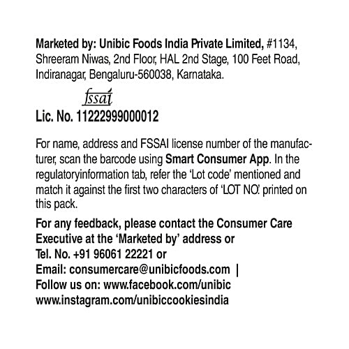 Unibic Oats Digestive, 600 g (4x150g) 0% Maida, 30% Daily Fibre, No Trans Fat & Cholesterol