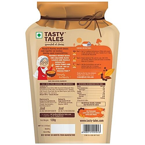 Tasty Tales Aloo Launji, 120 g  