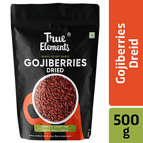 Buy True Elements Dried Goji Berries, Gluten Free Super Snack Dietary