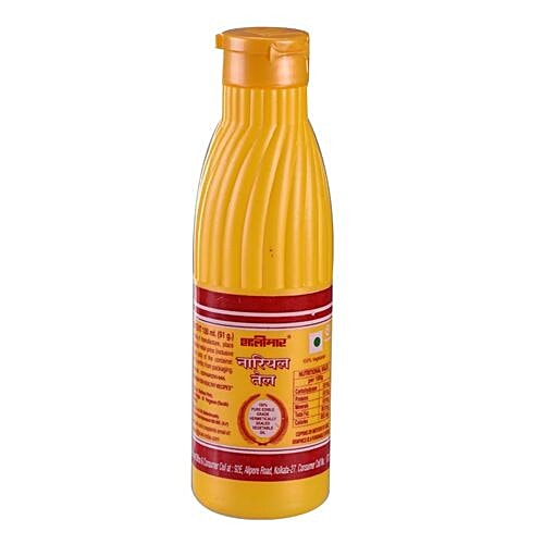 Shalimar Coconut Oil - HDPE, Yellow, 100 ml Bottle 