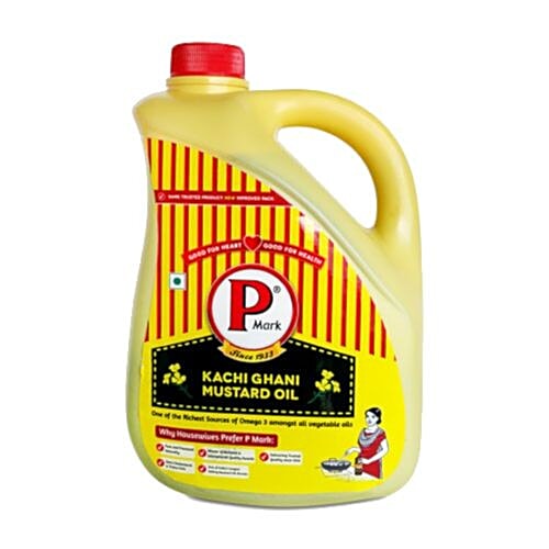 Buy P Mark Kacchi Ghani Mustard Oil Online at Best Price of Rs 836.2
