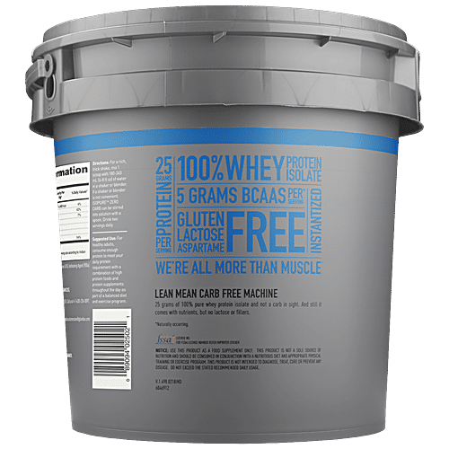 Buy Isopure Zero Carbs 100 Whey Protein Isolate Powder Creamy