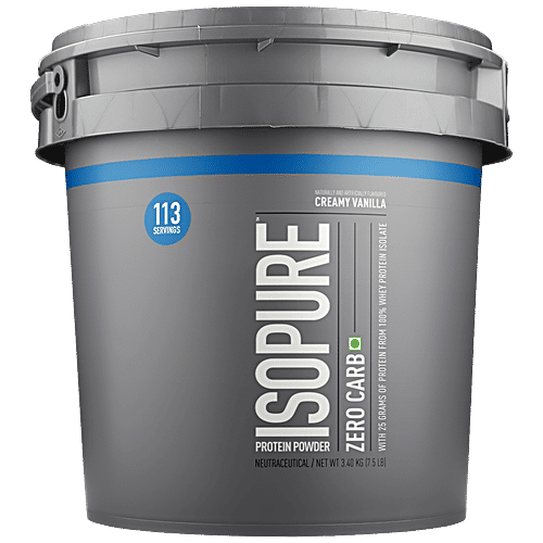 Buy Isopure Zero Carbs 100 Whey Protein Isolate Powder Creamy