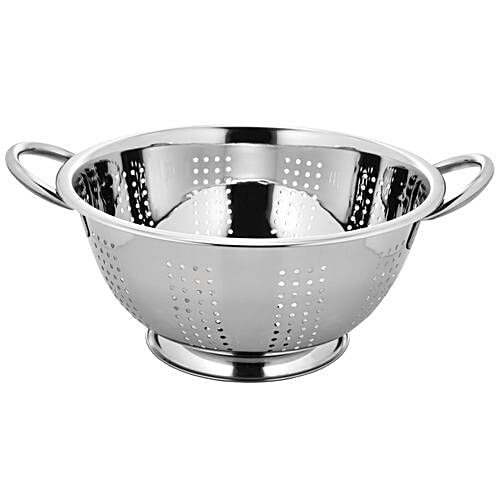 Vinayak Vinayak colanderbasketstrainer-fruit-vegetable-small-stainless-steel 1.5 L, 1.5 L  