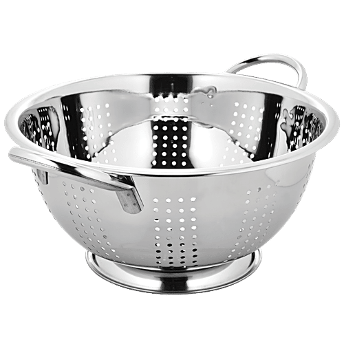 Vinayak Vinayak colanderbasketstrainer-fruit-vegetable-small-stainless-steel 1.5 L, 1.5 L  