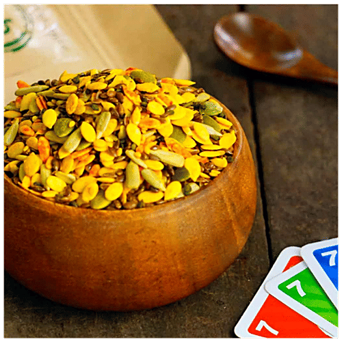 Fabbox Seven Seeds Mix - Roasted, Salted, Premium, Healthy Snack, Weight Management, 70 g Pouch Healthy Snack
 Weight Management