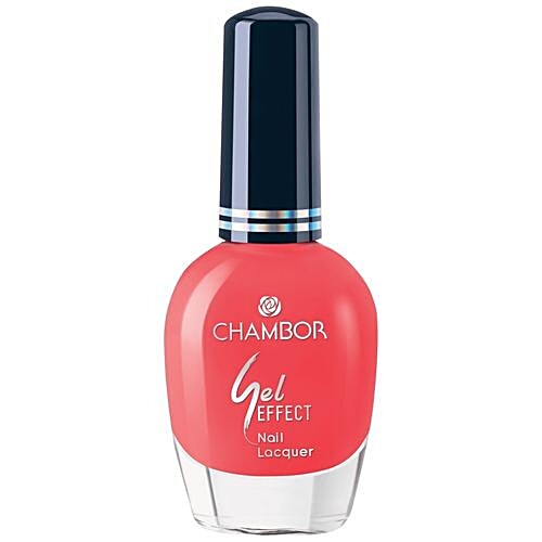 CHAMBOR Gel Effect Nail Lacquer, 10 ml Coral, No.151 