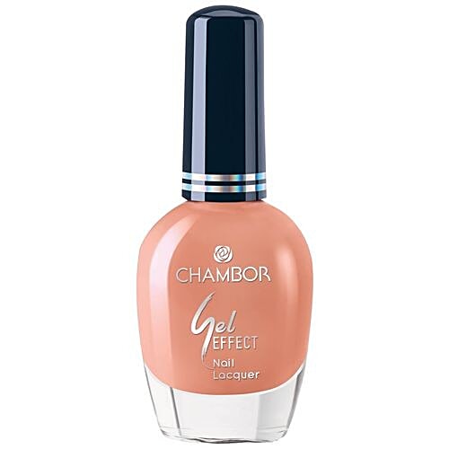 CHAMBOR Gel Effect Nail Lacquer, 10 ml Brown, No.302 