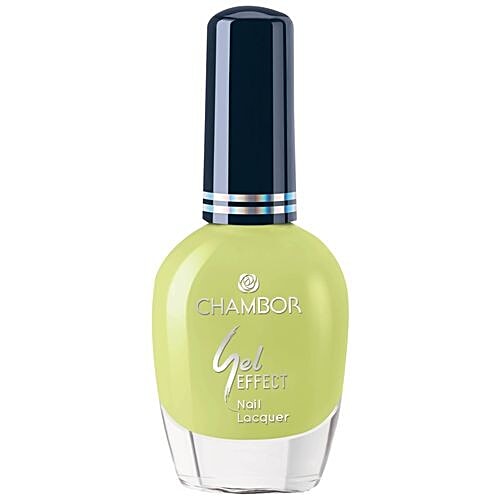 CHAMBOR Gel Effect Nail Lacquer, 10 ml Green, No.403 