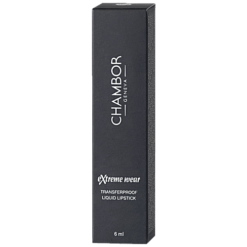 Chambor Extreme Wear Transferproof Liquid Lipstick, 6 ml Nocturne No.406 