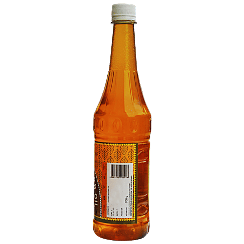 Dhampur Green Organic Mustard Oil, 700 ml Bottle 