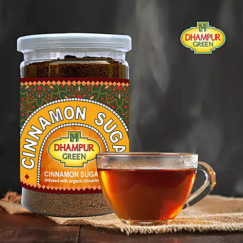 Dhampur Green Cinnamon Sugar, 325 g Jar 
