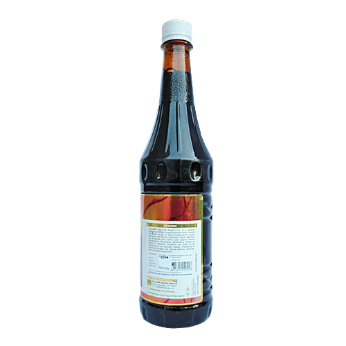 Dhampur Green Treacle Cane Syrup - Liquid, 1 kg Bottle 