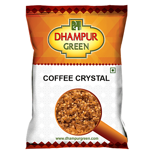 Dhampur Green Coffee crystal, 500 g Pouch 