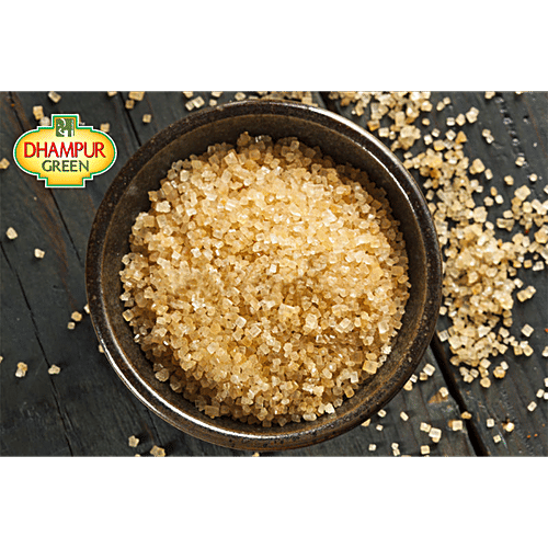 Dhampur Green Organic White Sugar/Sakkare, 500 g Pouch 