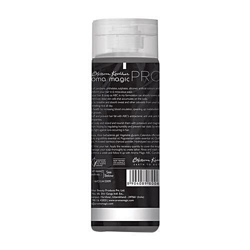 Aroma Magic abc Series Activated Bamboo Charcoal Shampoo - Normal to Oily Hair, 200 ml Detox & Cleanse