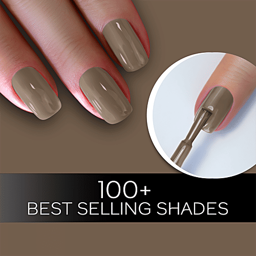 Faces Canada Splash Nail Enamel - Quick-Drying, Long-Lasting, 8 ml Ginger 37 Chip Defying Formula