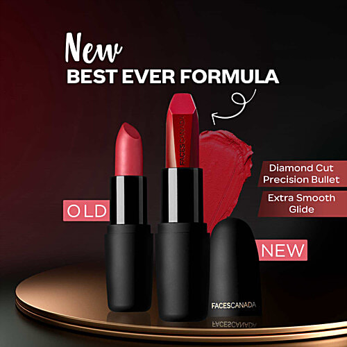 Faces Canada Weightless Matte Finish Lipstick - Highly Pigmented, 4 g Subtle Mauve 10