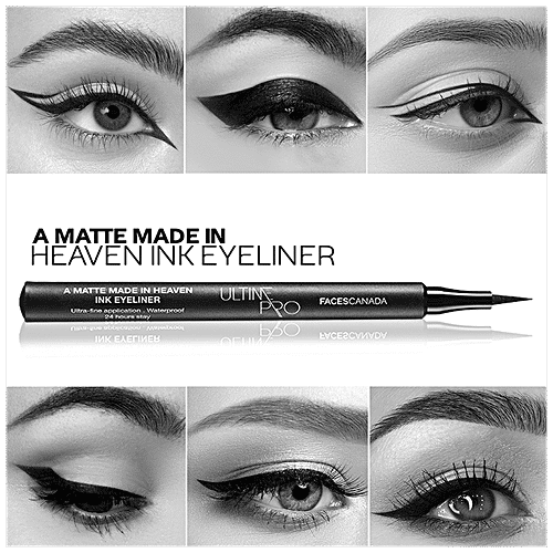 Faces Ultime Pro A Matte Made In Heaven Ink Liner, 1.2 ml  