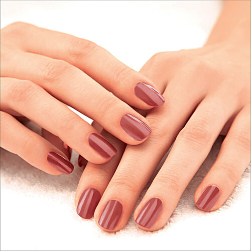 Lakme 9 to 5 Primer + Gloss Nail Color, 6 ml Salmon Strike 