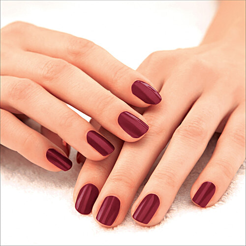 Lakme 9 to 5 Primer + Gloss Nail Color, 6 ml Mulberry Bush 