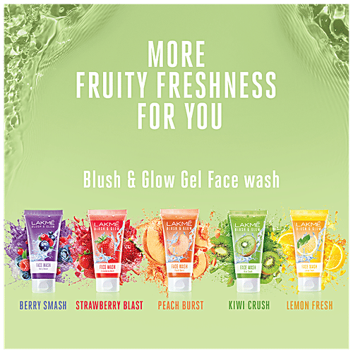Buy Lakme Blush & Glow Kiwi Freshness Gel Face Wash With Kiwi Extracts Online at Best Price of