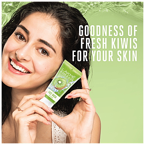 Buy Lakme Blush & Glow Kiwi Freshness Gel Face Wash With Kiwi Extracts