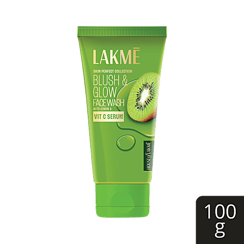 Buy Lakme Blush & Glow Refreshing Kiwi Facewash, with Vitamin C Serum Online at Best Price of Rs